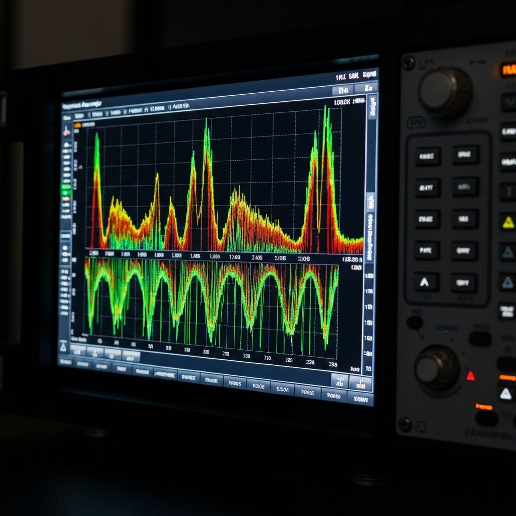 Analiza spektrum częstotliwości radiowych